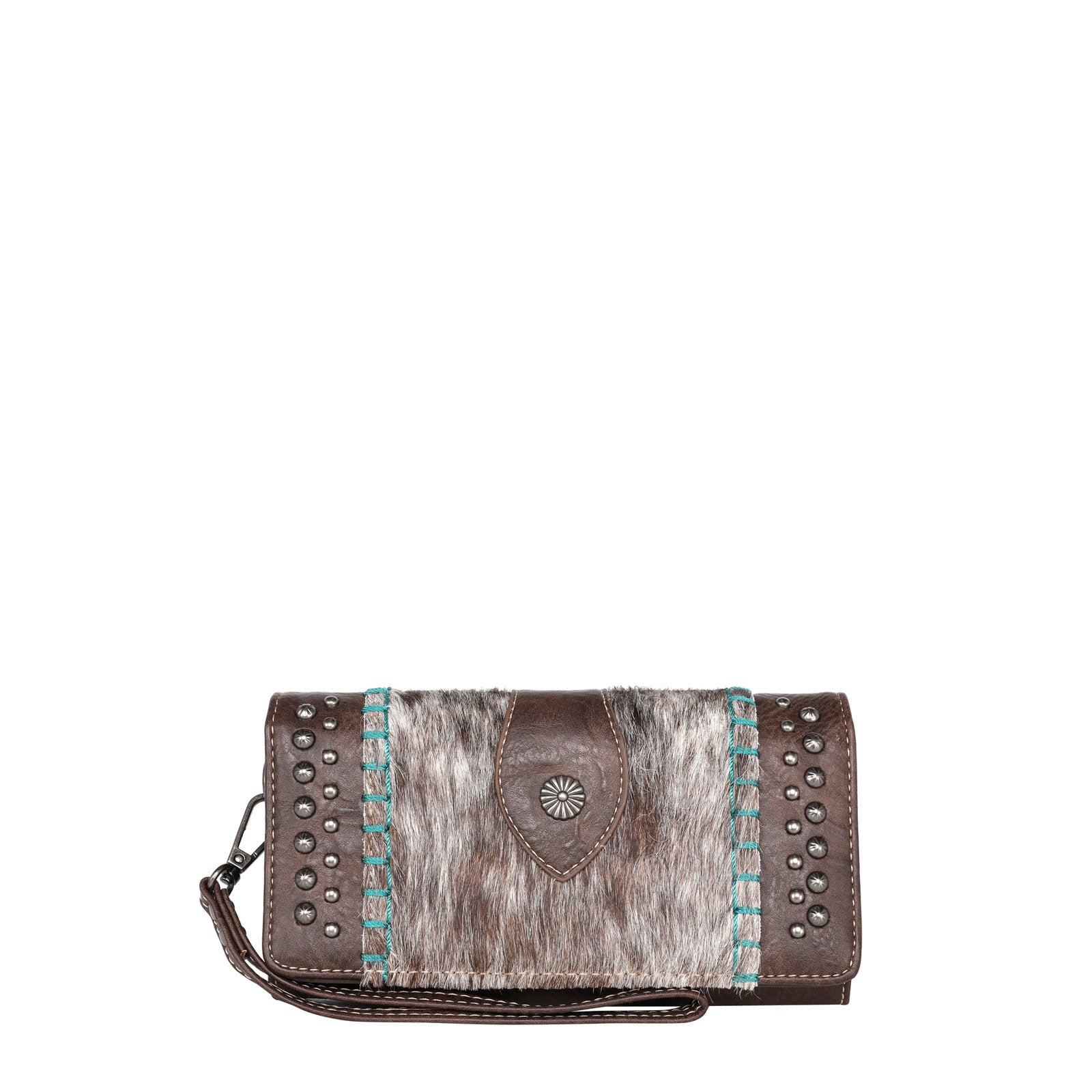Trinity Ranch Hair-On Cowhide Collection Wallet - Cowgirl Wear