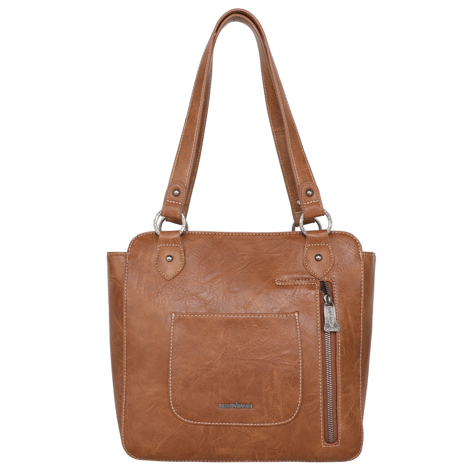Trinity Ranch Hair-On Cowhide Concealed Carry Tote - Cowgirl Wear