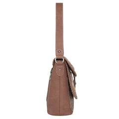 Trinity Ranch Hair-On Cowhide Saddle Shape Collection Concealed Carry Hobo - Cowgirl Wear