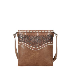 Trinity Ranch Tooled Collection Concealed Carry Crossbody - Cowgirl Wear