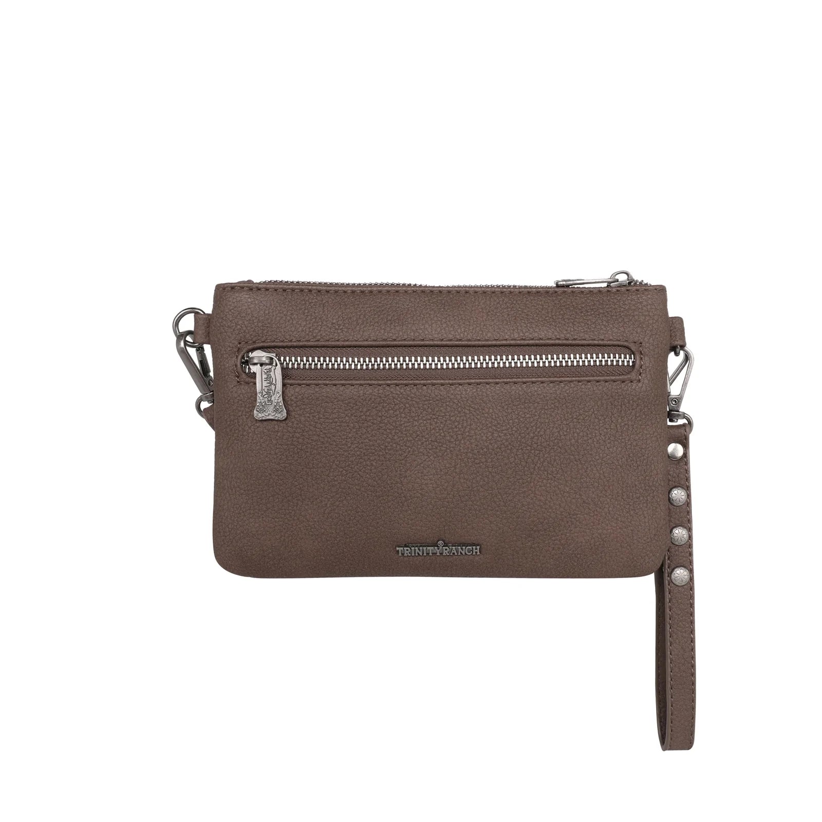 Trinity Ranch Floral Tooled Collection Clutch/Crossbody - Cowgirl Wear