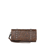 Trinity Ranch Floral Tooled Collection Wallet