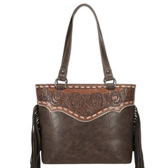 Trinity Ranch Tooled Collection Concealed Carry Tote - Cowgirl Wear