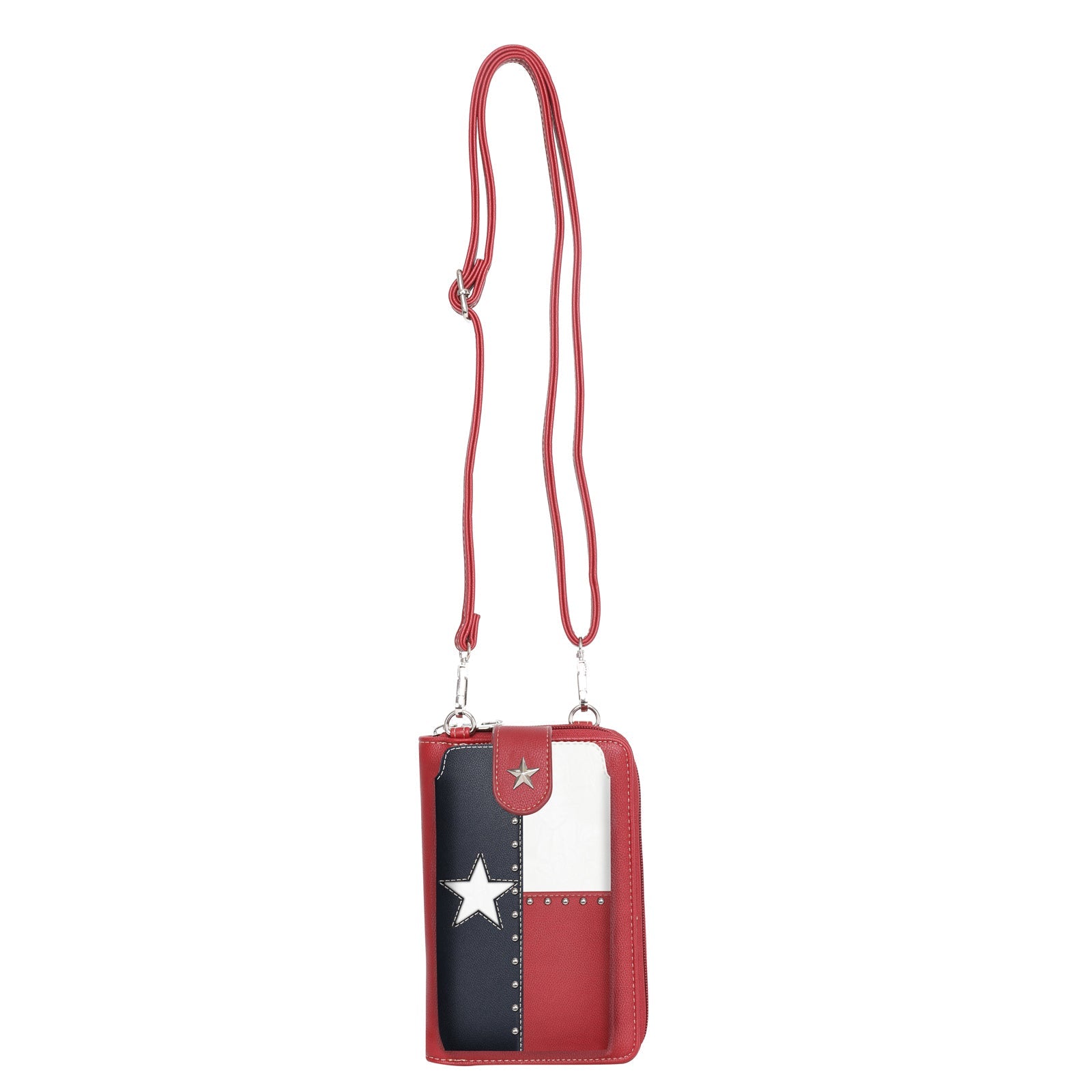 Montana West Western Texas Pride Phone Case Crossbody Wallet - Cowgirl Wear