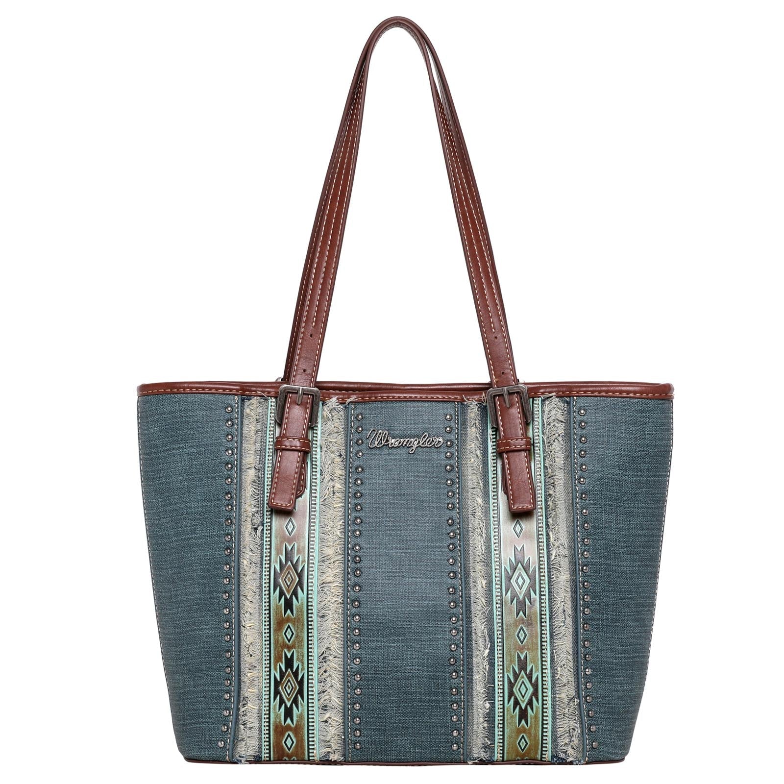 Wrangler Aztec Concealed Carry Tote - Cowgirl Wear