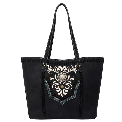 Wrangler Embroidered  Concealed Carry Tote - Cowgirl Wear