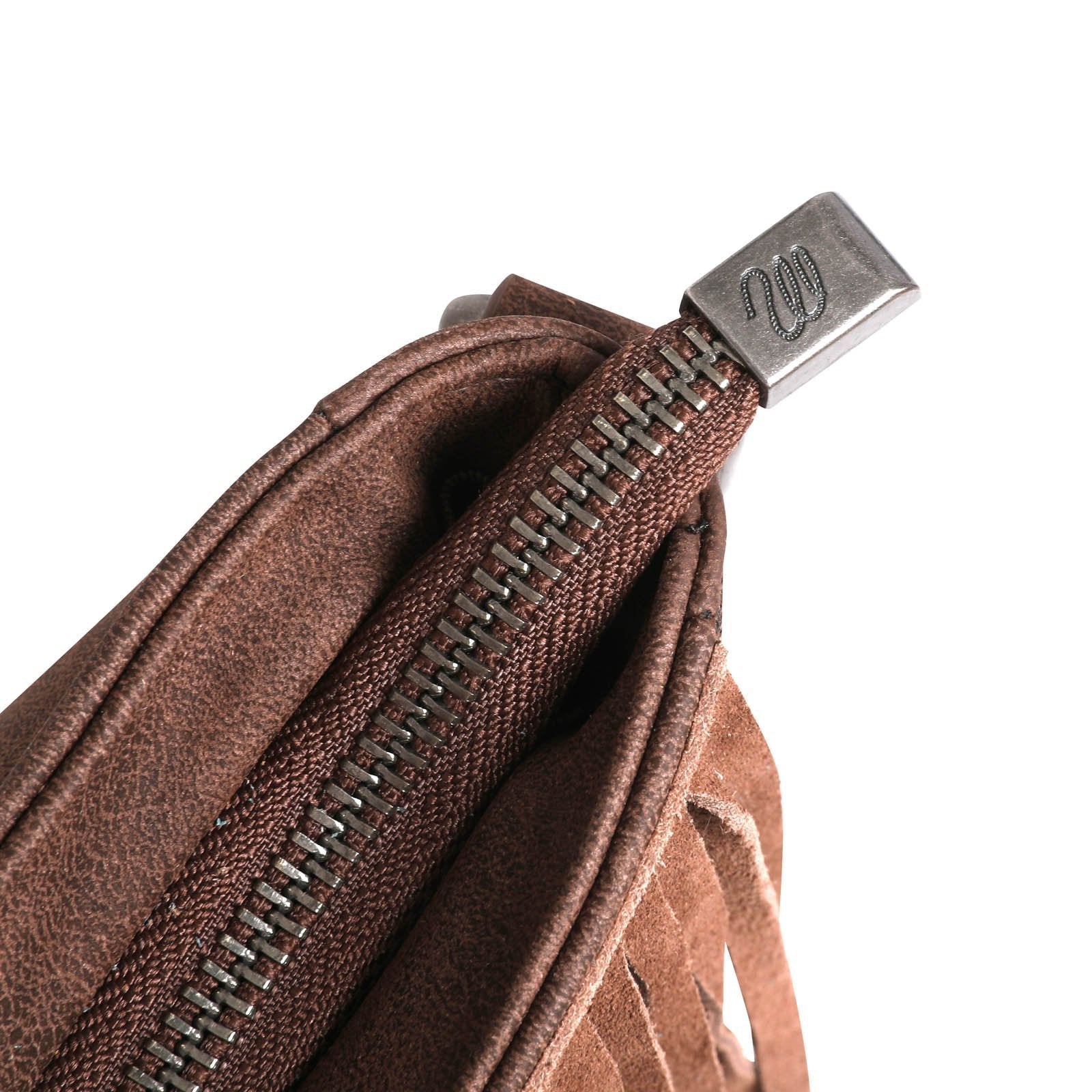 Wrangler Tiered Leather Fringe Crossbody - Cowgirl Wear