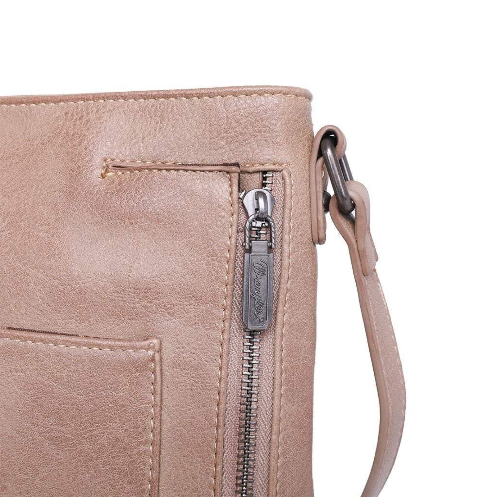 Wrangler Stitch Accent Concealed Carry Crossbody - Cowgirl Wear