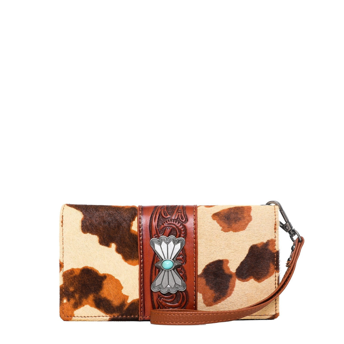Wrangler Hair-on Cowhide Collection Wallet - Cowgirl Wear