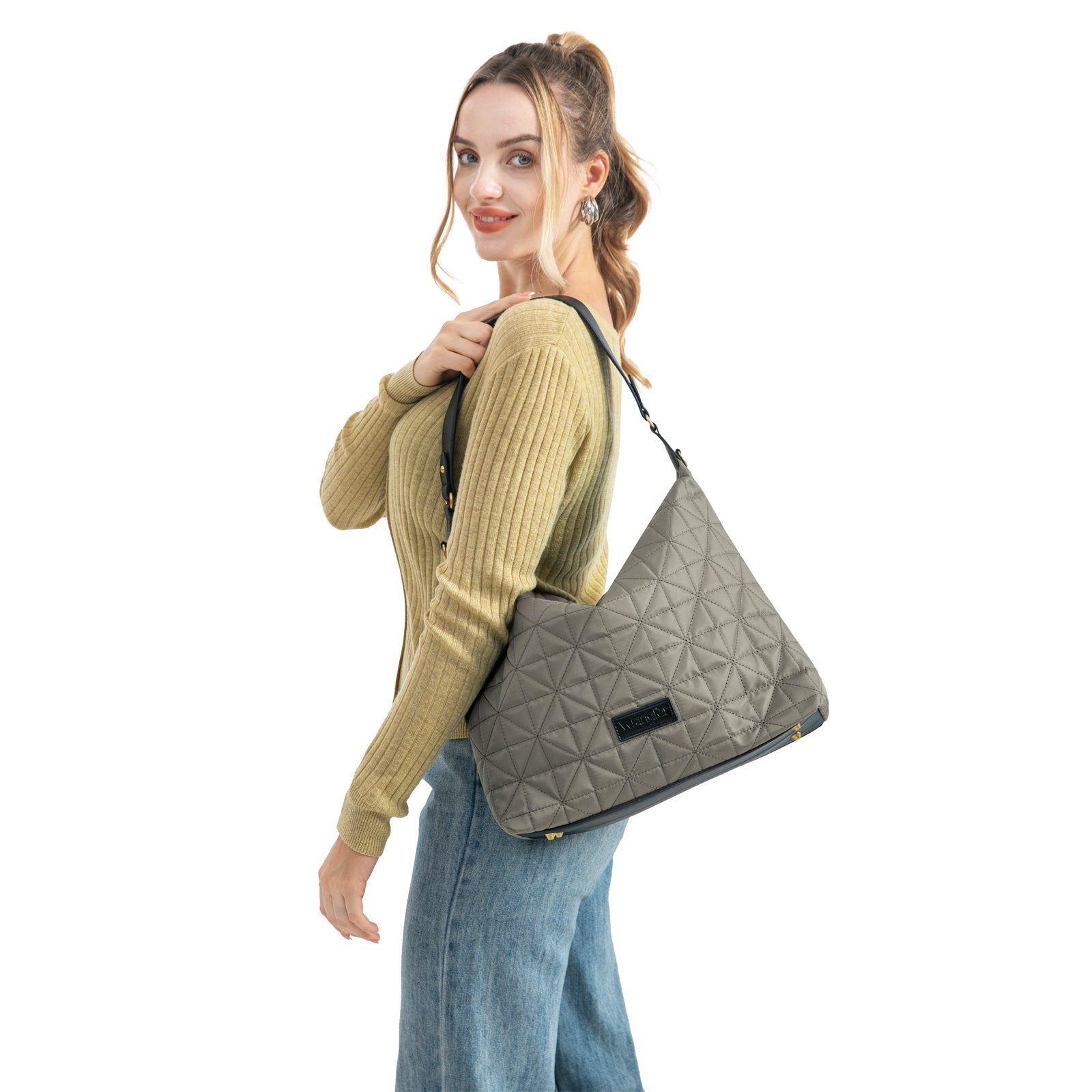 Wrangler Quilted Hobo/Crossbody  (Wrangler by Montana West) - Cowgirl Wear