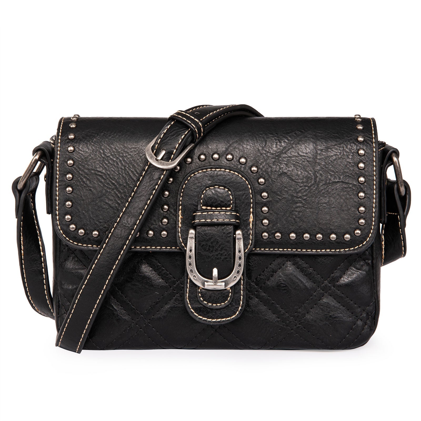 Wrangler Buckle Collection Crossbody (Wrangler by Montana West) - Cowgirl Wear