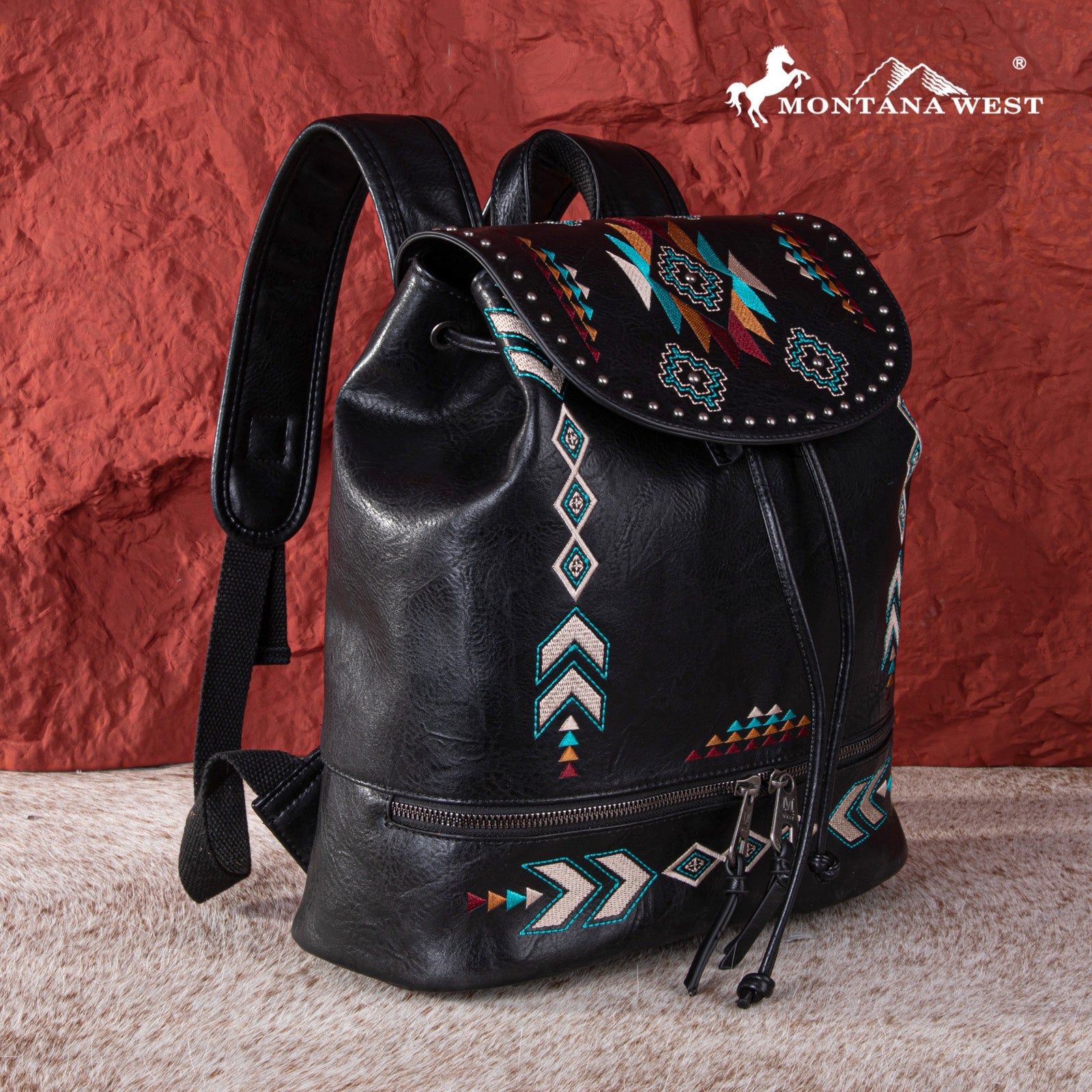 Montana West Aztec Embroidered Collection Backpack - Cowgirl Wear