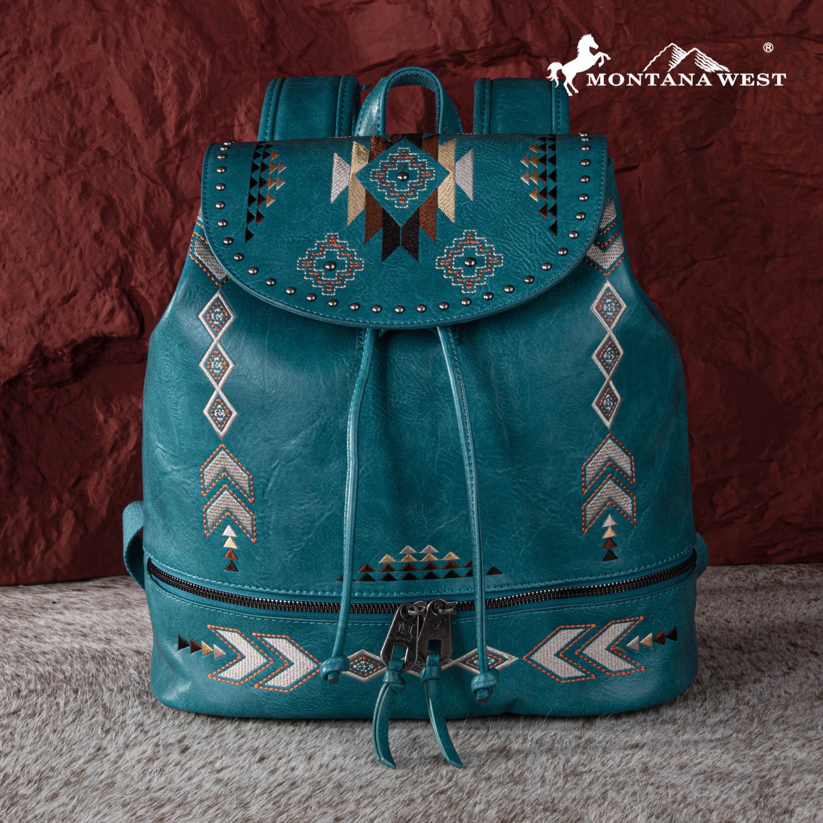 Montana West Aztec Embroidered Collection Backpack - Cowgirl Wear