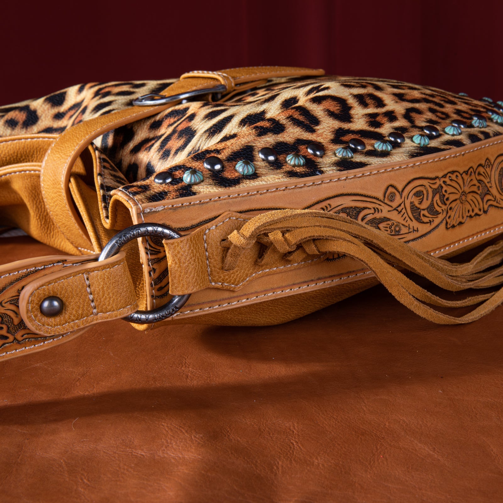 Montana West Leopard Collection Concealed Carry Hobo Bag - Cowgirl Wear