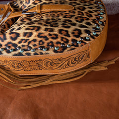 Montana West Leopard Collection Concealed Carry Hobo Bag - Cowgirl Wear