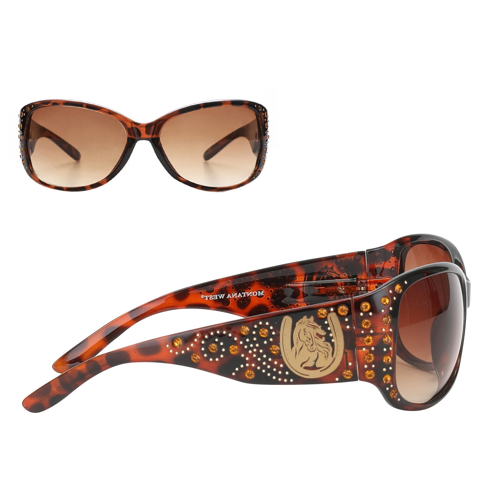 Montana West Horse Collection Sunglasses For Women - Cowgirl Wear