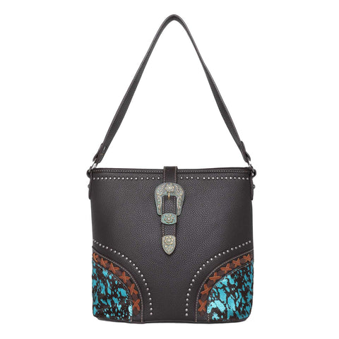 Trinity Ranch Embossed Collection Concealed Carry Hobo - Cowgirl Wear