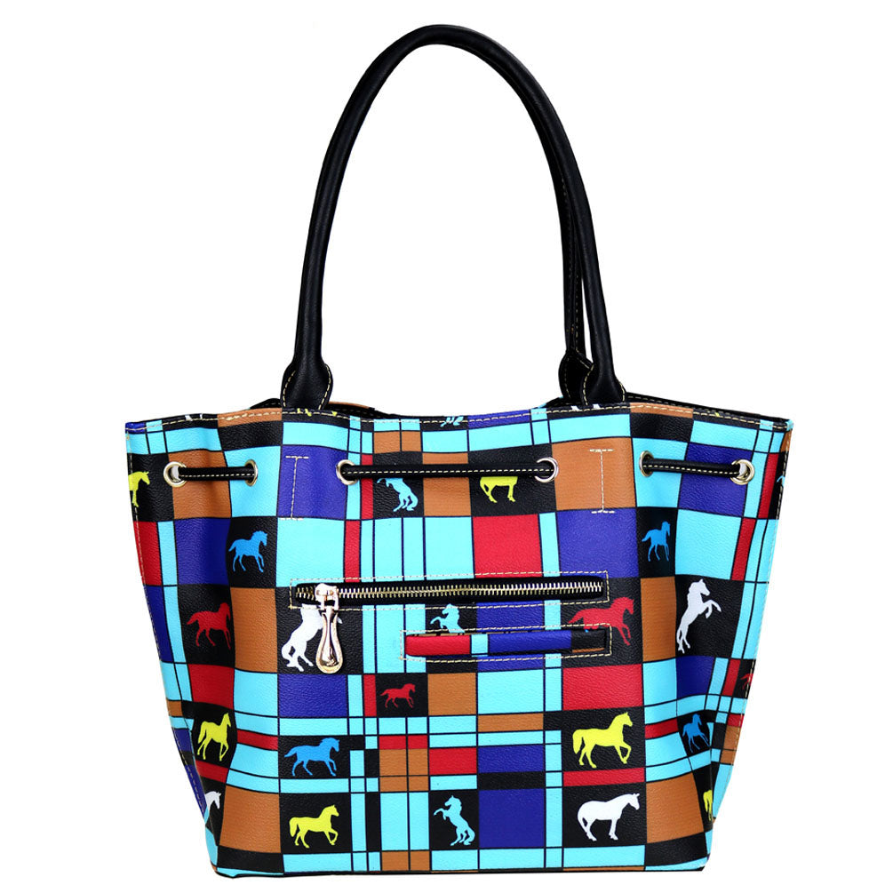 The Trail Of Painted Ponies Collection Drawstring Tote - Cowgirl Wear